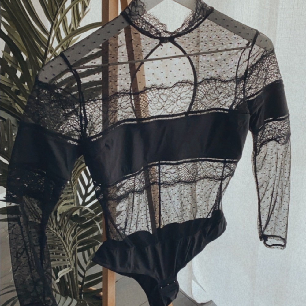 Thistle and Spire Lace bodysuit